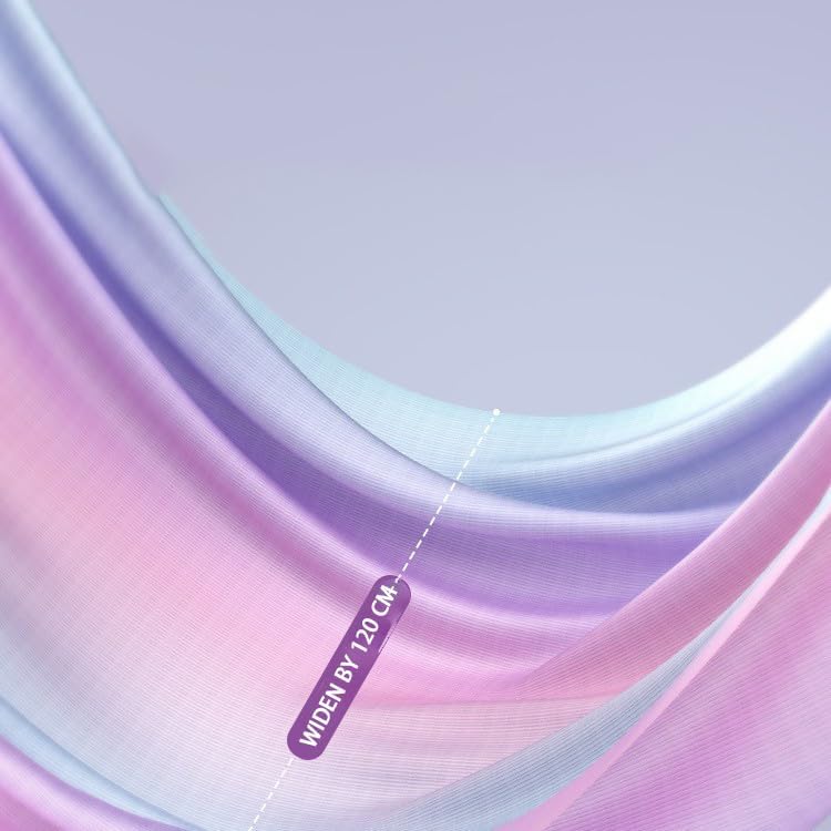 Elfzone Yoga Door Swing - Yoga Strap, Backbend Training Stretching Rope with Door Anchor, Flexibility Trainer Stretching Equipment Assist Stretch Strap for Fitness Gymnastics Dance Aerial Yoga Ballet - Image 5